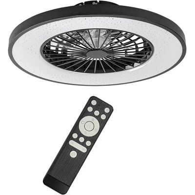 RABALUX Dalfon2 Deckenleuchte mit Ventilator - LED 72W/2100lm - Schwarz RABALUX Dalfon2 Deckenleuchte mit Ventilator - LED 72W/2100lm - Schwarz
