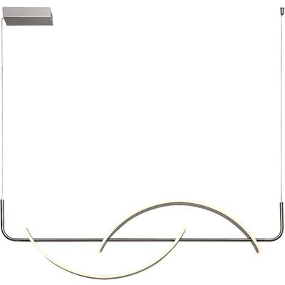 RABALUX - 72233 Jarnelle - Satin chrome - Applique a sospensione RABALUX - 72233 Jarnelle - Satin chrome - Applique a sospensione