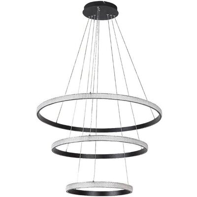 Lampada da Soffitto LED Rabalux Grete 100W - D800mm, Nero/Bianco - Lampada LED da Soffitto Lampada da Soffitto LED Rabalux Grete 100W - D800mm, Nero/Bianco - Lampada LED da Soffitto