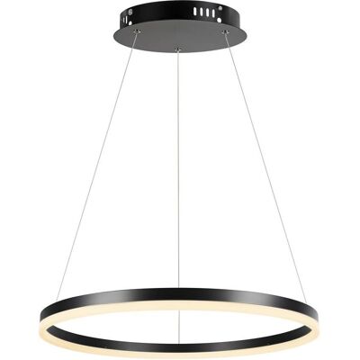 RABALUX 72301 Isaure Lampada a Sospensione - LED 35W/2200lm, 3000+4000+6500K, Nero & Bianco RABALUX 72301 Isaure Lampada a Sospensione - LED 35W/2200lm, 3000+4000+6500K, Nero & Bianco