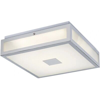 RABALUX - 75034 Zoya - Cromato - Bianco - Lampada a soffitto RABALUX - 75034 Zoya - Cromato - Bianco - Lampada a soffitto
