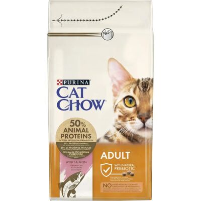 Purina Pełnowartościowa sucha karma dla dorosłych kotów - Łosoś Purina Pełnowartościowa sucha karma dla dorosłych kotów - Łosoś