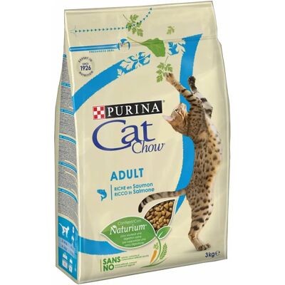 Purina Cat Chow Saumon & Thon - Nourriture sèche pour chats Purina Cat Chow Saumon & Thon - Nourriture sèche pour chats