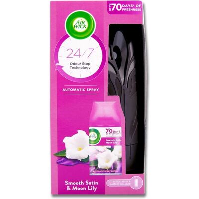 Air Wick Freshmatic Satin & Moon Lily Air Freshener - Air Freshener Air Wick Freshmatic Satin & Moon Lily Air Freshener - Air Freshener