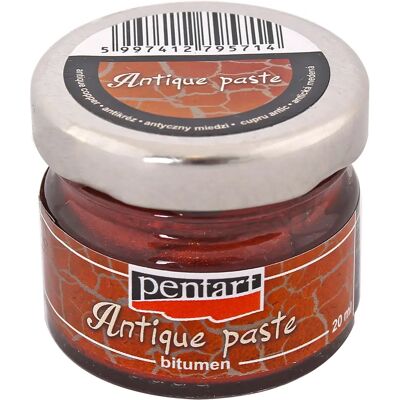 Pentart Réz Patina Pasta - Régi Hatás, Repedések Kiemelése, 20ml Pentart Réz Patina Pasta - Régi Hatás, Repedések Kiemelése, 20ml