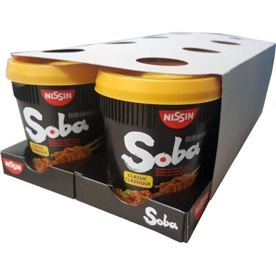 Nissin Soba Classic Cup - Noedels - Zwart - Instant Nissin Soba Classic Cup - Noedels - Zwart - Instant