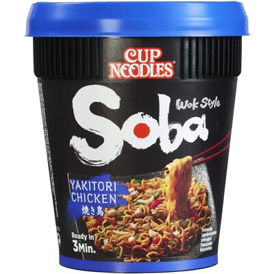 Nissin Soba yakitori Becher - Nudeln - 8 Stück Nissin Soba yakitori Becher - Nudeln - 8 Stück