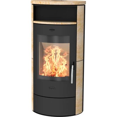 Heathus Piacenza Sandstein Oval Kaminofen Heathus Piacenza Sandstein Oval Kaminofen