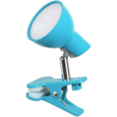 Rabalux Noah Klipowa Lampka - LED 5W Niebieska - Lampka na Stol Rabalux Noah Klipowa Lampka - LED 5W Niebieska - Lampka na Stol