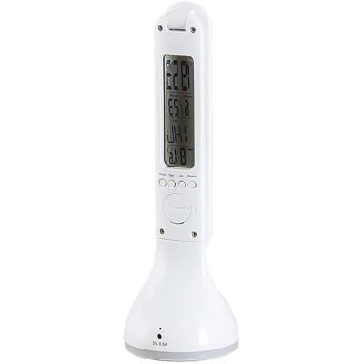 Lampe de bureau LED Rabalux Justin Blanc 1515 - Publicité Lampe de bureau LED Rabalux Justin Blanc 1515 - Publicité