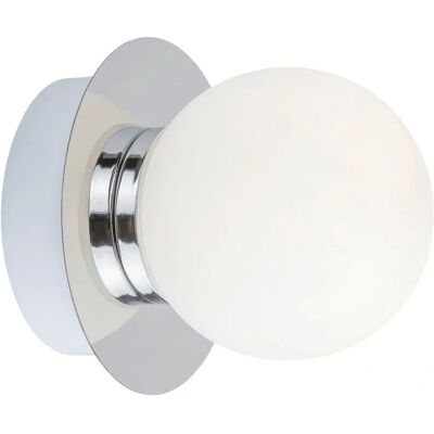 Rabalux Becca Wandleuchte - IP44 Sphärisches Badezimmerlicht Rabalux Becca Wandleuchte - IP44 Sphärisches Badezimmerlicht