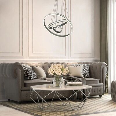 Lampadario sospeso RABALUX Avalon - LED 75W, 4000K, Bianco Lampadario sospeso RABALUX Avalon - LED 75W, 4000K, Bianco
