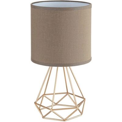 Rabalux - Kinga 3017 - Oro marrone - E14 1x40W - Lampada da tavolo Rabalux - Kinga 3017 - Oro marrone - E14 1x40W - Lampada da tavolo