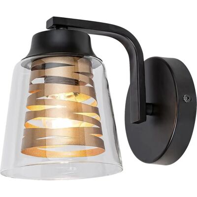 Rabalux Applique Zenaida Nera - E27 60W Max Moderna Rabalux Applique Zenaida Nera - E27 60W Max Moderna