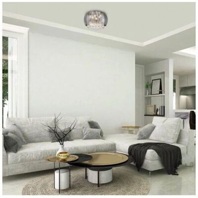 RABALUX Ninelle Lampada da soffitto moderna in cristallo - G9 6x40W RABALUX Ninelle Lampada da soffitto moderna in cristallo - G9 6x40W