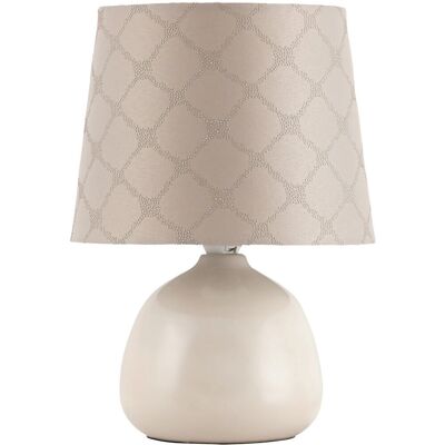 Lampada da Tavolo Rabalux Ellie Ceramica e Tessile - Lampada da Tavolo Lampada da Tavolo Rabalux Ellie Ceramica e Tessile - Lampada da Tavolo