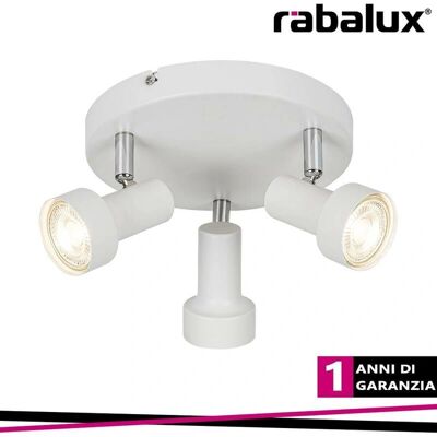 Rabalux Konrad Fehér Állítható mennyezeti spot - Mennyezeti típus Rabalux Konrad Fehér Állítható mennyezeti spot - Mennyezeti típus
