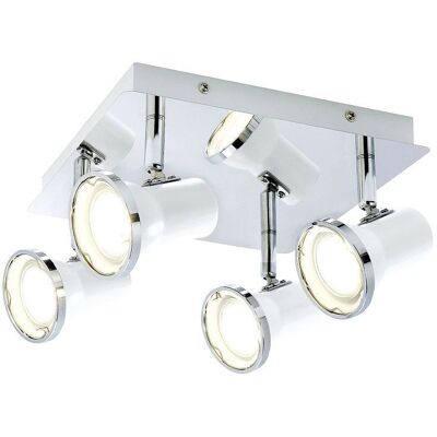 Rabalux Steve 5500 Luz LED para Baño - Moderna IP44 Blanco Rabalux Steve 5500 Luz LED para Baño - Moderna IP44 Blanco