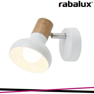 Rabalux Holly Bianco Faggio Lampada da Parete Dimmerabile Rabalux Holly Bianco Faggio Lampada da Parete Dimmerabile