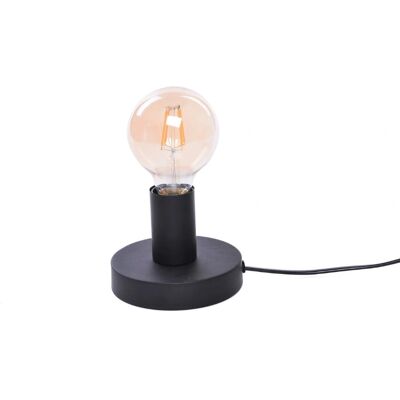 Lampa da tavolo nera Rabalux Bowie - Interno 60W E27 Lampa da tavolo nera Rabalux Bowie - Interno 60W E27
