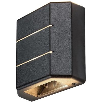 Rabalux Lippa Lampada da Parete Esterna - IP54 6W Nero Rabalux Lippa Lampada da Parete Esterna - IP54 6W Nero