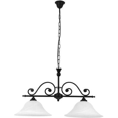 Rabalux Schwarzes Pendelleuchte - Klassischer Mittelmeerstil Rabalux Schwarzes Pendelleuchte - Klassischer Mittelmeerstil