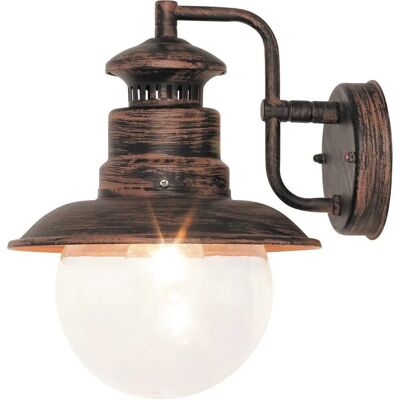 Lampada da Parete Odessa RABALUX - Marrone Antico E27 Lampada da Parete Odessa RABALUX - Marrone Antico E27