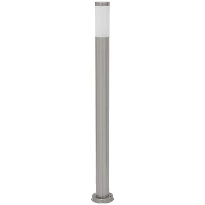 RABALUX - Zewnętrzna lampa stojąca ze stali nierdzewnej - 110cm - Biała - IP44 RABALUX - Zewnętrzna lampa stojąca ze stali nierdzewnej - 110cm - Biała - IP44