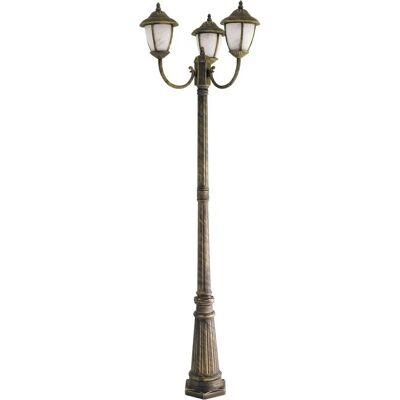 Venkovní stojací lampa Rabalux Madrid - Antické zlato - IP43 Venkovní stojací lampa Rabalux Madrid - Antické zlato - IP43