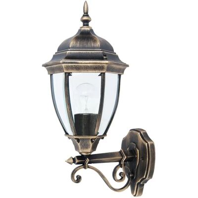 RABALUX Toronto Lampa ścienna - Antyk złoto IP44 RABALUX Toronto Lampa ścienna - Antyk złoto IP44