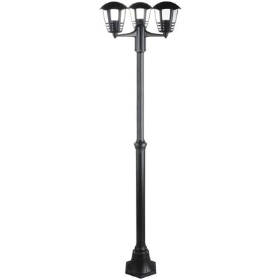 Venkovní stojací lampa Rabalux Marseille - IP44 Černá Kov Plast Venkovní stojací lampa Rabalux Marseille - IP44 Černá Kov Plast