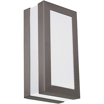 RABALUX Luz de Pared Stuttgart - IP44 Metal Plástico Antracita RABALUX Luz de Pared Stuttgart - IP44 Metal Plástico Antracita