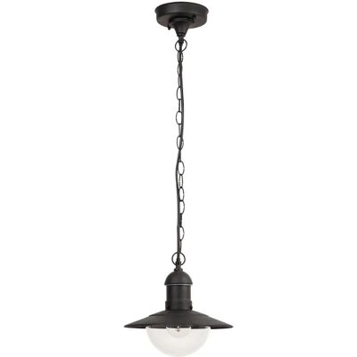Rabalux Oslo - Zewnętrzna lampa wisząca - Czarna - IP44 Rabalux Oslo - Zewnętrzna lampa wisząca - Czarna - IP44