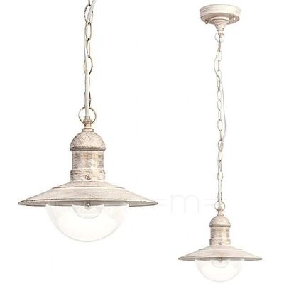 RABALUX Oslo 8740 - AntiqueWhite - Ø24cm - Exterior Pendant Lamp RABALUX Oslo 8740 - AntiqueWhite - Ø24cm - Exterior Pendant Lamp