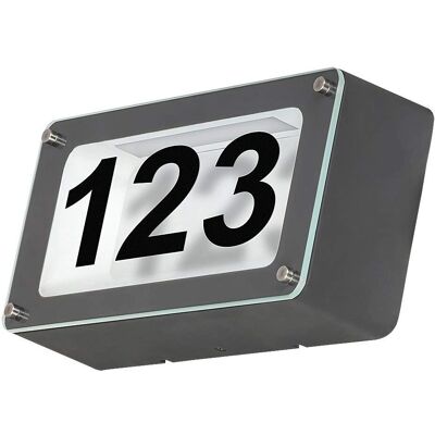Luce da parete Hannover Rabalux - IP54, 6W, Antracite Luce da parete Hannover Rabalux - IP54, 6W, Antracite