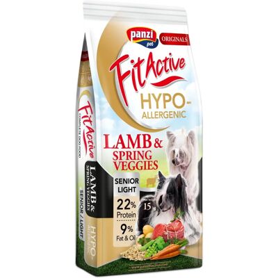 Fit Active Senior Hypoallergenic Jagnięcina & Łosoś - Karma dla psów Fit Active Senior Hypoallergenic Jagnięcina & Łosoś - Karma dla psów
