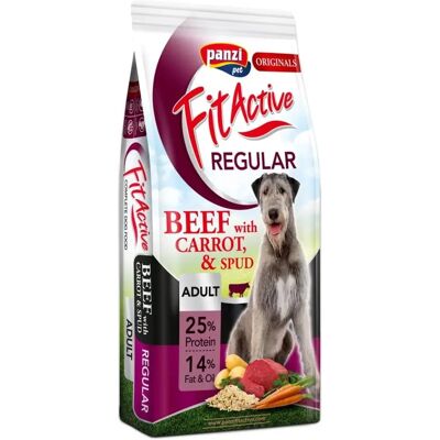 Fit Active Marha és Répa Felnőtt Kutyaeledel - 4kg Fit Active Marha és Répa Felnőtt Kutyaeledel - 4kg