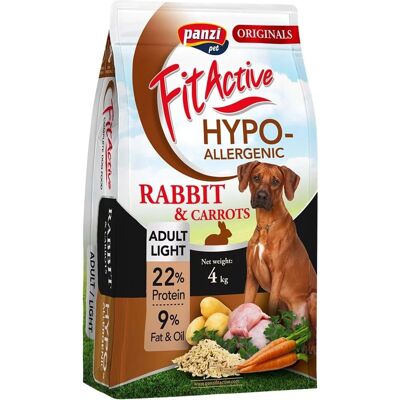 Fit Active FitActive Originals Hipoallergén Felnőtt Könnyű Nyúl Répa - Kutyaeledel Fit Active FitActive Originals Hipoallergén Felnőtt Könnyű Nyúl Répa - Kutyaeledel