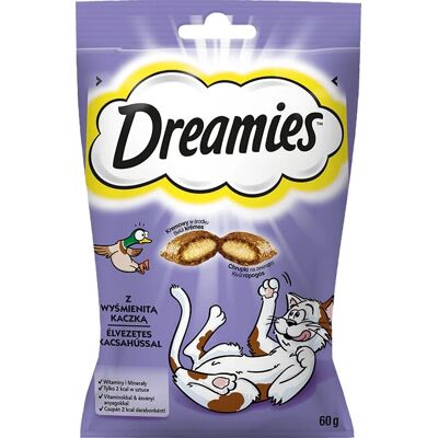 Dreamies Sachet with Duck - 60g Dreamies Sachet with Duck - 60g