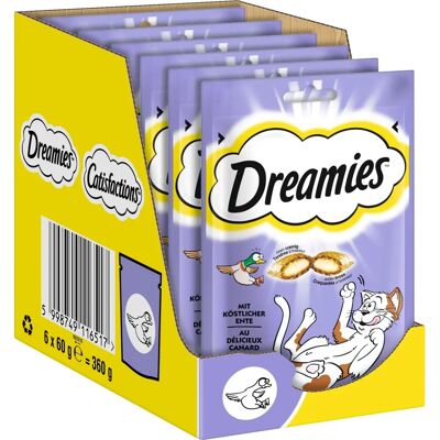 Dreamies Hühner Katzenleckerlis - 60g Pack Dreamies Hühner Katzenleckerlis - 60g Pack