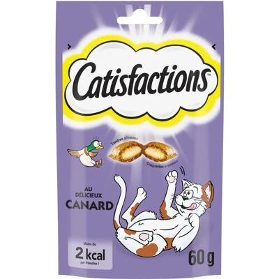 Catisfactions Canard Snack pour Chat - Collation pour Chat Catisfactions Canard Snack pour Chat - Collation pour Chat