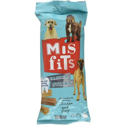 Misfits - Nasher Sticks - Dental - Pack 10 - Dog Treats Misfits - Nasher Sticks - Dental - Pack 10 - Dog Treats