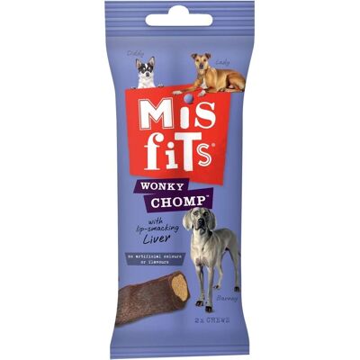 Misfits Wonky Chomp Medium Dog Treats - 170g - Dog Treats Misfits Wonky Chomp Medium Dog Treats - 170g - Dog Treats