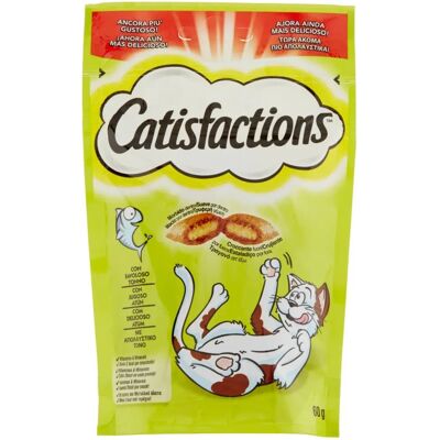 Snack Gatto con Tonno Catisfactions - 60g Snack Gatto con Tonno Catisfactions - 60g
