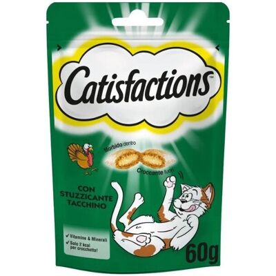 CATISFACTIONS Snack Gatto Tacchino CATISFACTIONS Snack Gatto Tacchino
