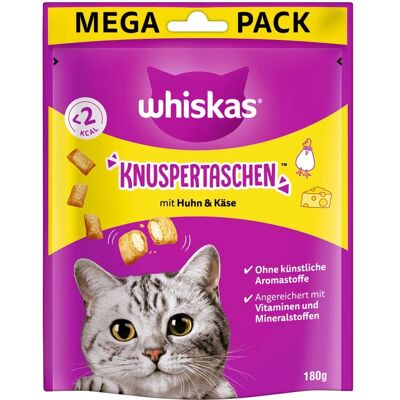 Whiskas Les Irrésistibles poulet, fromage - Katzensnacks Whiskas Les Irrésistibles poulet, fromage - Katzensnacks