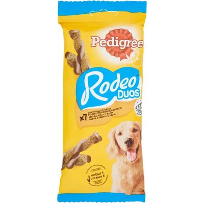 Snack Pedigree Rodeo Duos per Cani - Pollo e Bacon Snack Pedigree Rodeo Duos per Cani - Pollo e Bacon