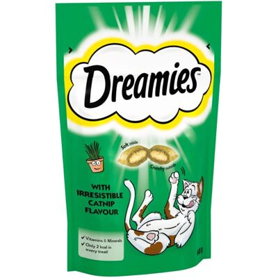 Dreamies Kocie Zioło 6 Opakowania - Przysmaki dla Kota Dreamies Kocie Zioło 6 Opakowania - Przysmaki dla Kota