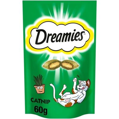 Dreamies Cat Treats - Catnip - 60g Dreamies Cat Treats - Catnip - 60g