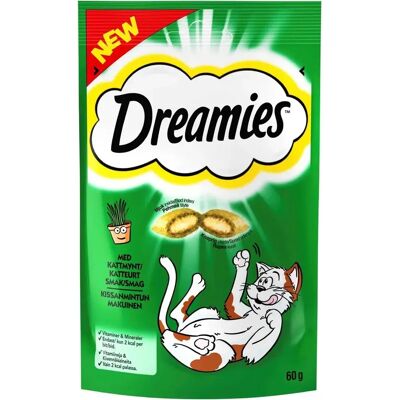 Dreamies - Kissanmintun makuinen - Mintsmak - 60 g - Katthistor Dreamies - Kissanmintun makuinen - Mintsmak - 60 g - Katthistor